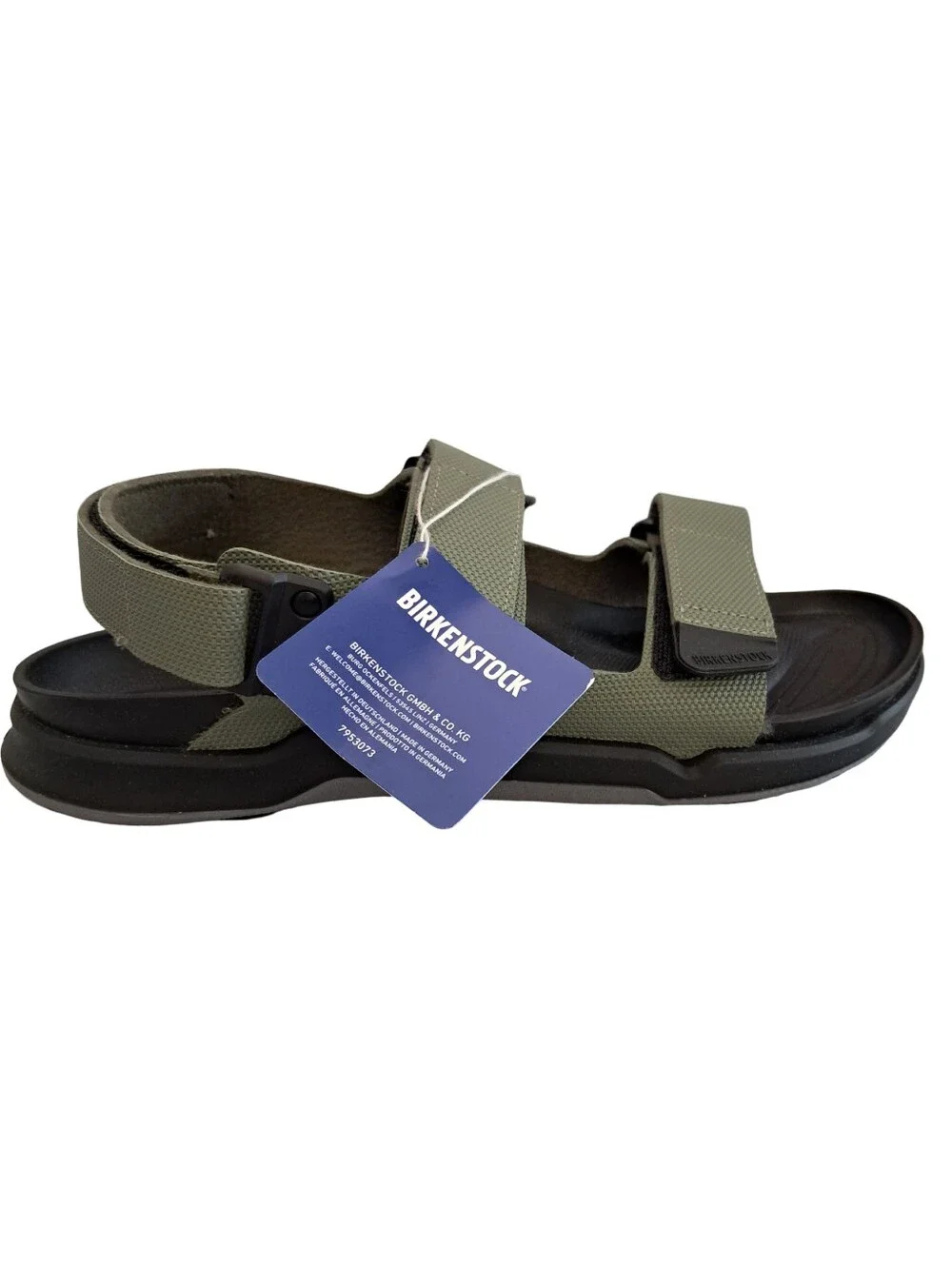 Birkenstock Tatacoa Birko- Flor Futura Khaki Sandals Size Men's Size 11 Reg. Fit